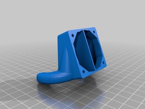 alternative part cooling design bear extruder 3d printer parts 3d print model - Mito3D