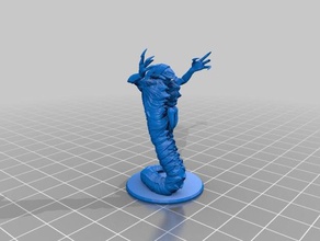 bloodbrother starfinder creatures alien animal beast horror miniature model monster roleplaying rpg science fiction scifi tabletop 3d print model - Mito3D