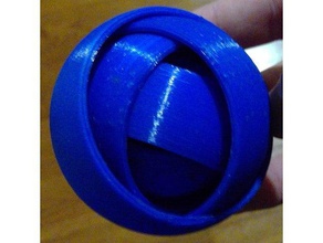 personnalisé portagyro mécanique les jouets cool facile fidget cadeau une seule pièce un imprimer spin spinner 3d print model - Mito3D