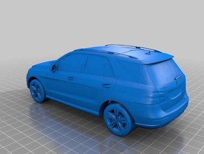 mercedes benz ml 2012 3 d baskı 3d print model - Mito3D