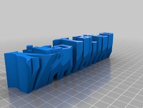 nicotattoo de la oficina personalizado 3d print model - Mito3D