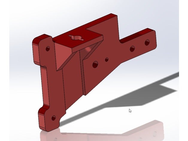 alfawise u20 dual axis 3d printer parts au20 banding jitter wobble 3D print model - Mito3D