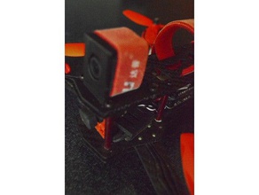 quelima q12 caso zmr250 de 5 grados hobby cubecam drone el fpv montaje la cámara quadcopter sq12 3d print model - Mito3D
