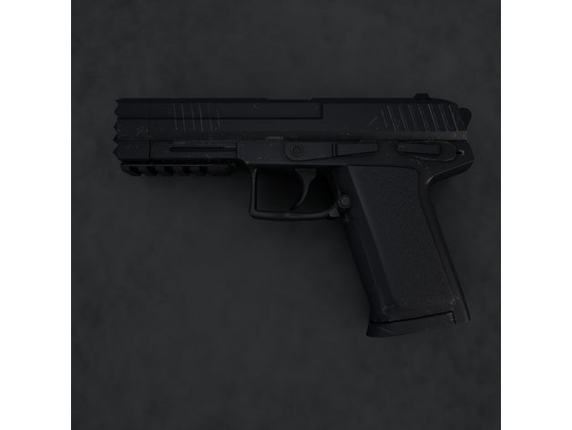 armes 4 modèles 3dmodel pistolet 3D print model - Mito3D