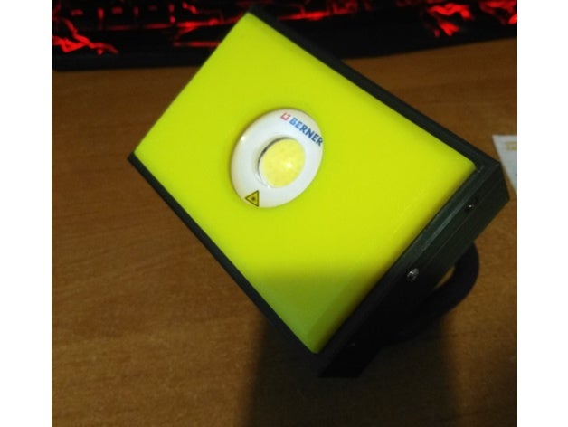 berner flashlight new plastic case 3d printing 3D print model - Mito3D