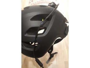 lampada della bici casco cavo titolare cabletie sport & fitness all'aperto 3d print model - Mito3D