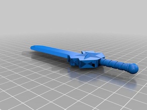 connies sword steven universe props 3d print model - Mito3D