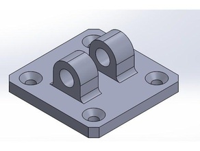 base support parts 3d print model - Mito3D