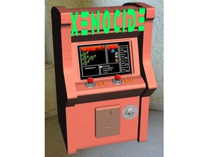 xenocide arcade cabinet de 40k juegos 3d print model - Mito3D