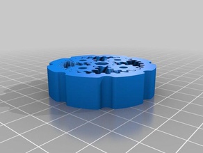 planetary herringbone wave gear 3d printer accessories gearbox 3d print model - Mito3D