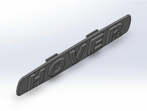 gw hover h5 bumper pad replacement parts 3d print model - Mito3D
