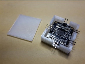 8w audio amplifier basic case electronics 3d print model - Mito3D