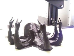 rocktopus heavy metal octopus sculptures sign horns 3d print model - Mito3D