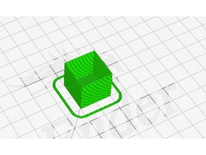 cube-Kalibrierung &agrave spiraliser 3d drucken extruder die extrusion flow largeur 3d print model - Mito3D