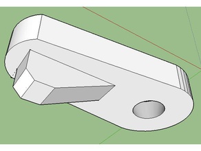 vetro panelretainer clip di sostituzione parti specchio pannello 3d print model - Mito3D