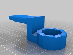 uppababy baldacchino clip di sostituzione parti 3d print model - Mito3D