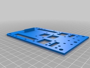 chassis robo seguidor de linha 3d impressão 3d print model - Mito3D