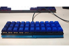 3x11 ortholinear klavye hobi cherry mx 3d print model - Mito3D