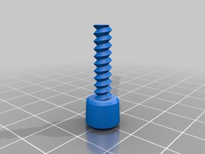 test-bolt-8-5with20x2thread parts customized 3d print model - Mito3D
