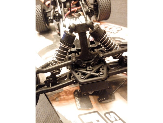 wltoys wave runner l959 front suspension mount Mittelsteg rc Fahrzeuge 3D print model - Mito3D