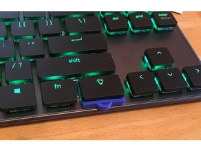 keytron keyboard color key lockout computer 3d print model - Mito3D