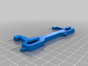 microwave door latch hook samsung replacement parts 3d print model - Mito3D