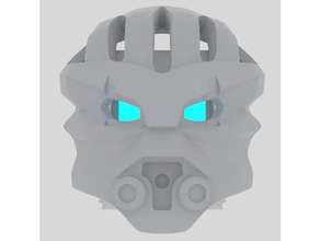 kanohi iden grande maschera spirito non biologici bionicle lego compatibili la 3d print model - Mito3D