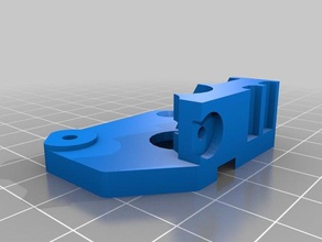 wanhao flex extruder plate micro swiss cnc lever 3d printer extruders flexible flexplate duplicator i3 plus 3d print model - Mito3D