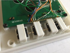 cautivos de 12 mm pulsador la electrónica cautivo interruptor 3d print model - Mito3D