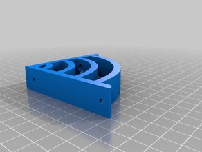 my customized customizer shelf bracket factory organization 3d print model - Mito3D