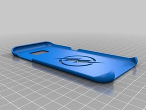 samsung s7 edge flash durumda galaxy mobil telefon 3d print model - Mito3D
