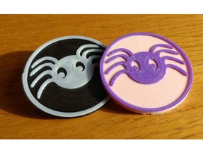 spider badge accessories