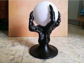 orb dragon claw esculturas 3d print model - Mito3D