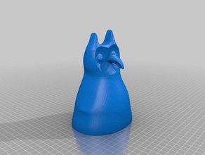 búho eule las esculturas 3d print model - Mito3D