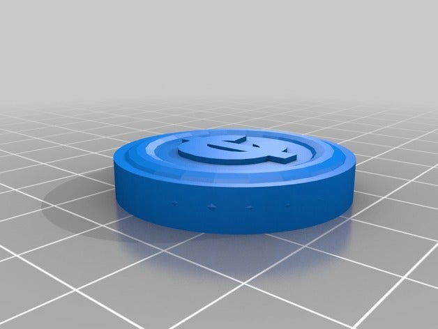coin keychain 3d printing 3D print model - Mito3D