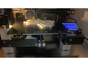 ender 3 led caixa 3d a impressora os acessórios titular diodo emissor de luz 3d print model - Mito3D