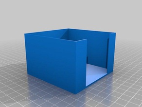scatola di stoccaggio alfabeto stencil strumento i titolari scatole 3d print model - Mito3D