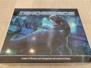 dinogenics inserts insert toy game accessories boardgame board box 3d print model - Mito3D
