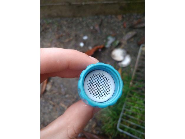 garden hose connector filter outdoor splash tensioner water 3D print model - Mito3D