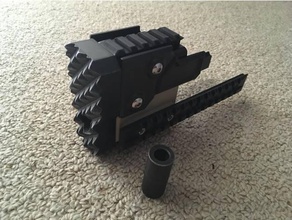 kriss vector jel blaster grev ön yüz hobi top demiryolu 3d print model - Mito3D