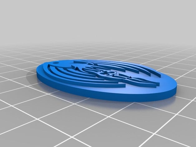 Stammes-Engel Anhänger-Ohrring-Schlüsselanhänger Mode Schmuck 3D print model - Mito3D