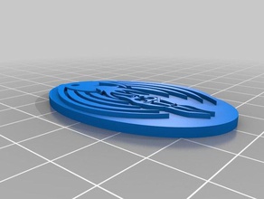 Stammes-Engel Anhänger-Ohrring-Schlüsselanhänger Mode Schmuck 3d print model - Mito3D