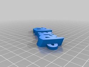 penélope organización personalizado 3d print model - Mito3D