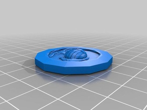 usmc amblemi 3d baskı 3d print model - Mito3D