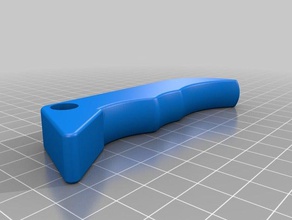 handle powerfix tools clamp lever lidl 3d print model - Mito3D