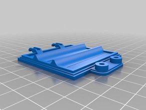 lego duplo train battery door toys games holder 3d print model - Mito3D
