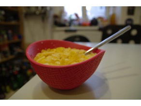 fantasia ciotola cucina pranzo cereal bowl 3d print model - Mito3D
