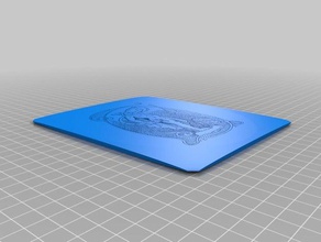 o deus nórdico heimdall 2d a arte impressão viking 3d print model - Mito3D
