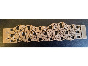 kinematics lila bracelets chain 3d print model - Mito3D