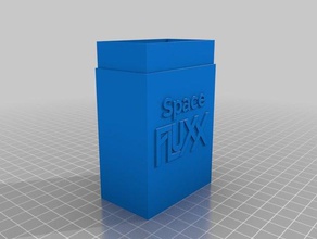 uzay fluxx kutusu oyunlar özelleştirilmiş 3d print model - Mito3D
